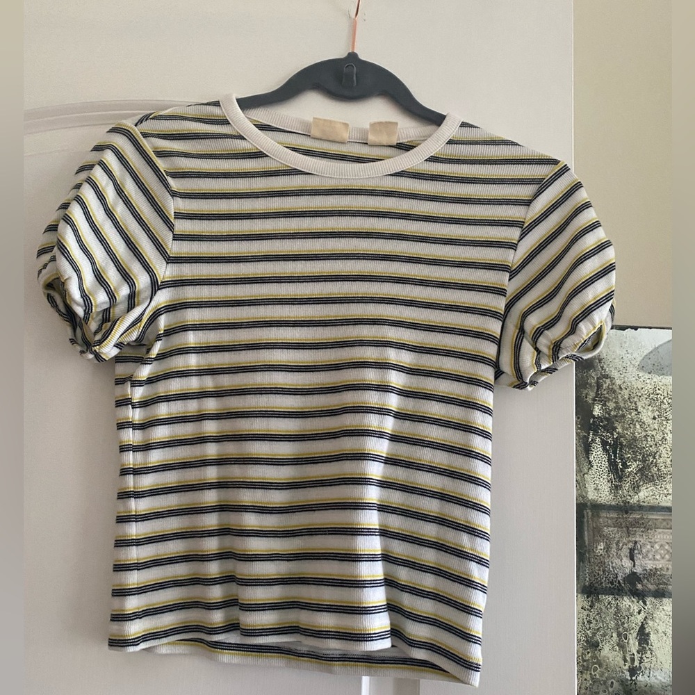 Levi's striped short sleeve shirt